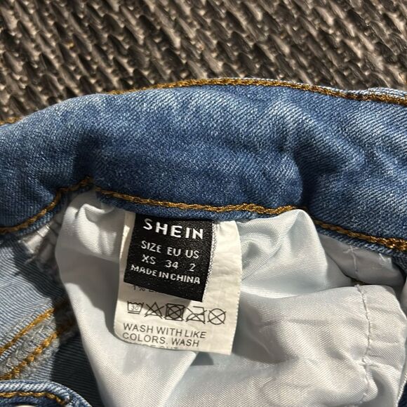 SHEIN High Rise Skinny Jeans blue - Picture 4 of 4